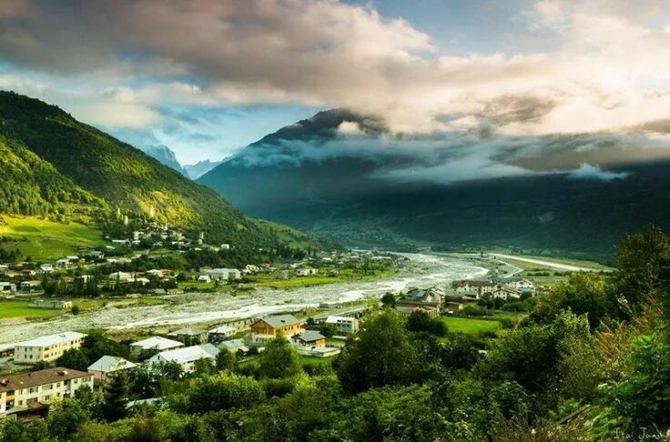 Природа грузии фото #Mestia, Georgia.