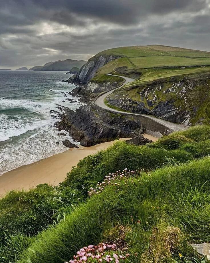 Природа ирландии фото @insta_ireland on Instagram: "Slew Head Drive. Dingle, Co.Kerry, Ireland photo b