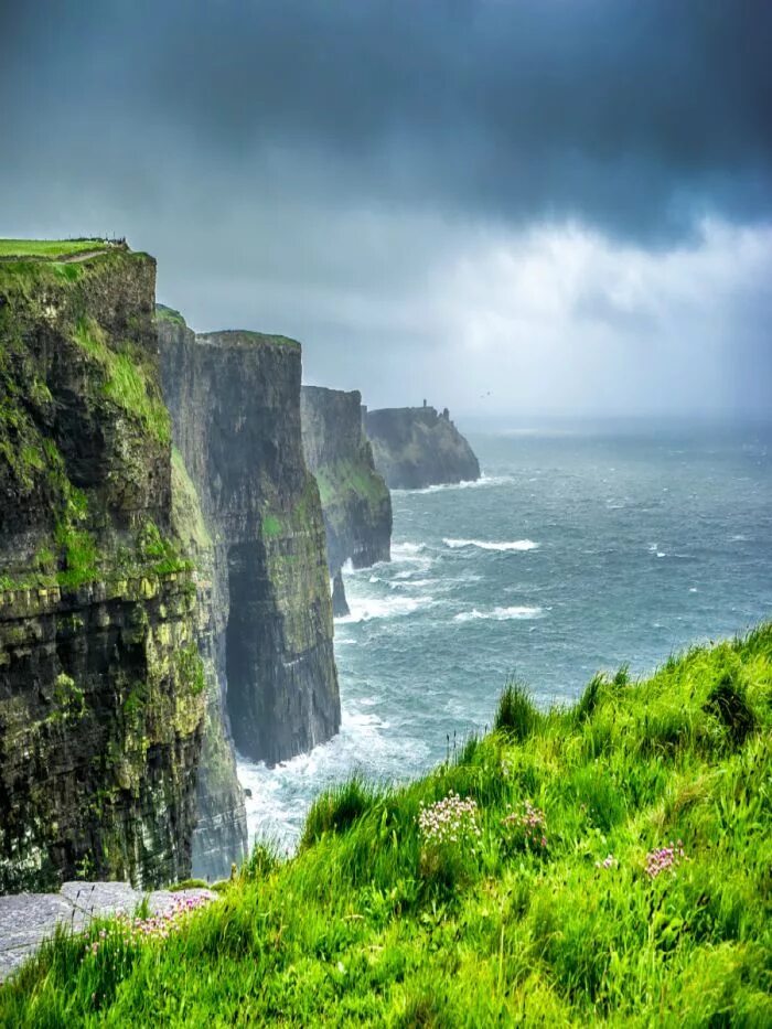 Природа ирландии фото The Cliffs of Moher are just one of 5 fascinating points of interest in Ireland!