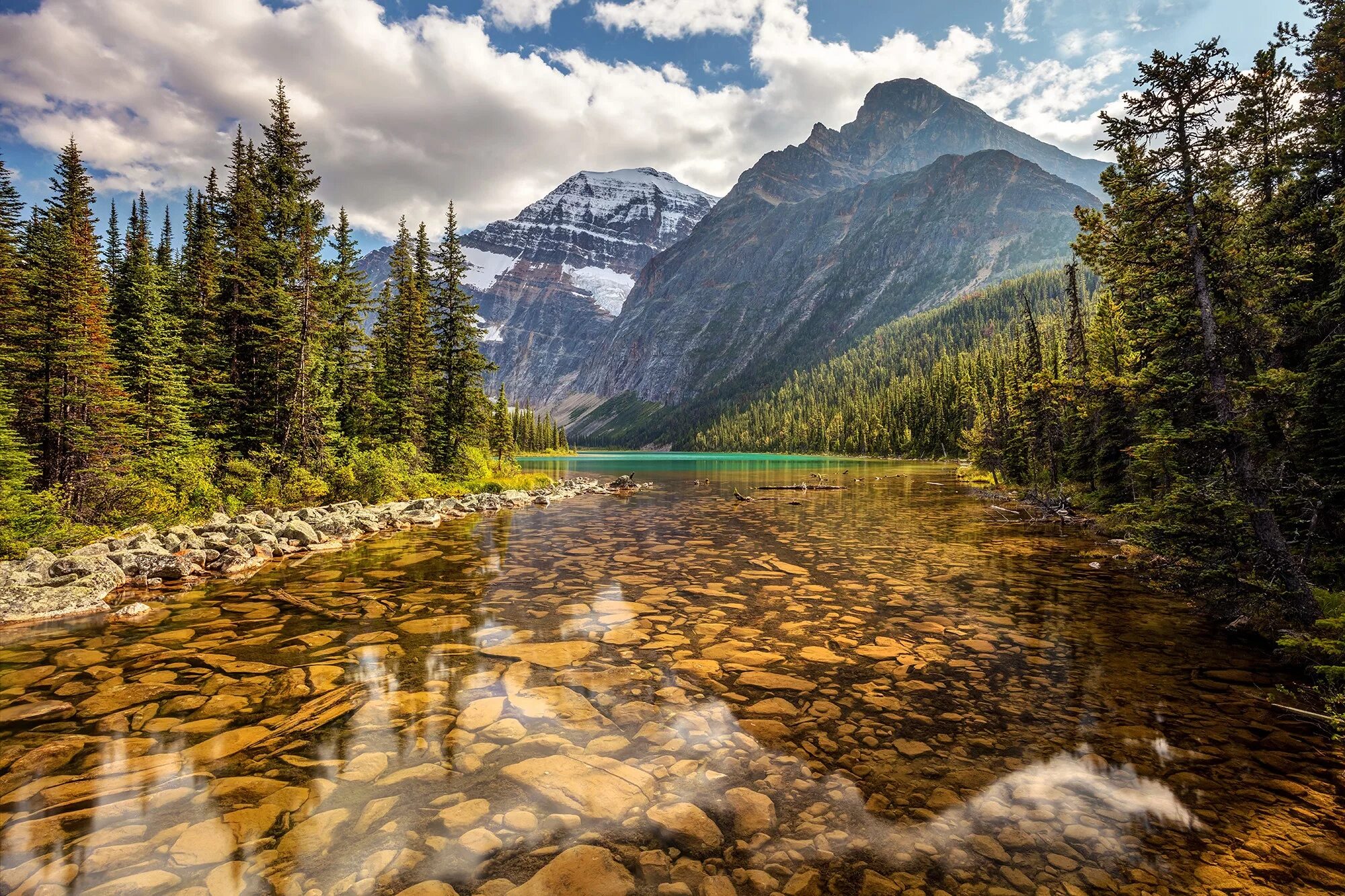 Природа канады фото Wallpaper : nature, water, river, mountains, Canada 2000x1333 - WallpaperManiac 