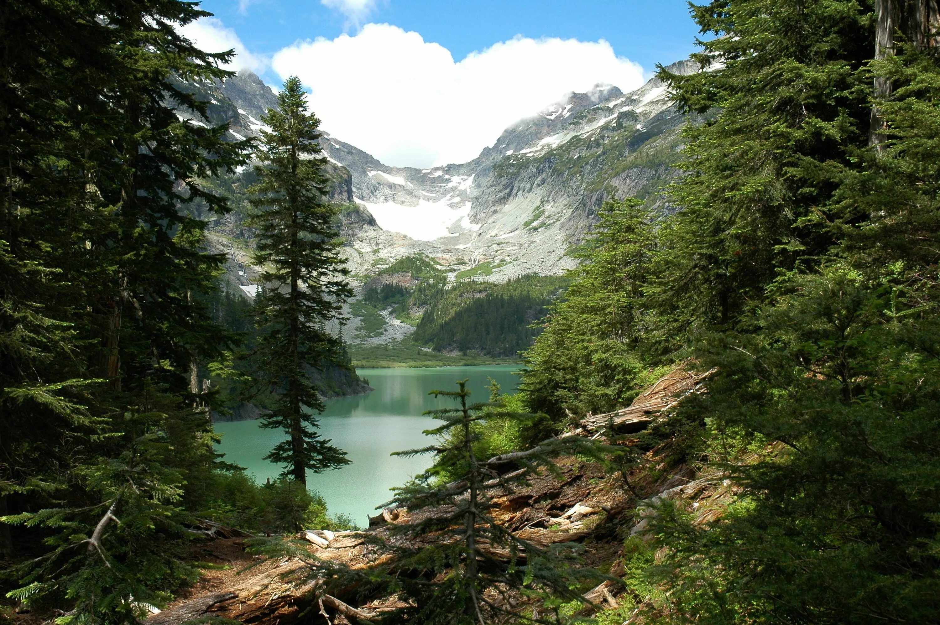 Природа ru фото Blanca Lake, near Gold Bar, WA. Time for a family trip!