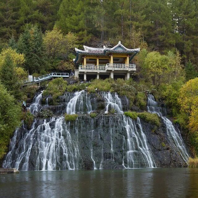 Природа северной кореи фото Discover the Enchanting Rimyongsu Falls in North Korea