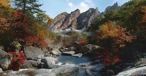 Природа северной кореи фото Mt Kumgang im Frühling, DPRK - Album on Imgur