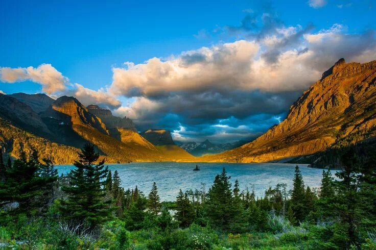 Природа сша фото Most beautiful natural attractions in the US National parks, Glacier national pa