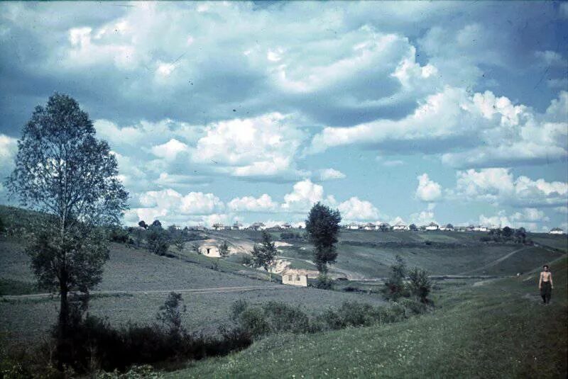 Природа ссср фото Фотограф Франц Грассер в Белгородской области. 1943