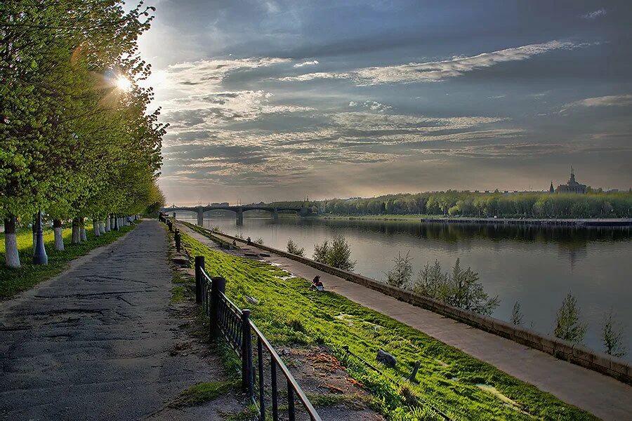 Природа твери фото Городской пейзаж тверь (50 фото)