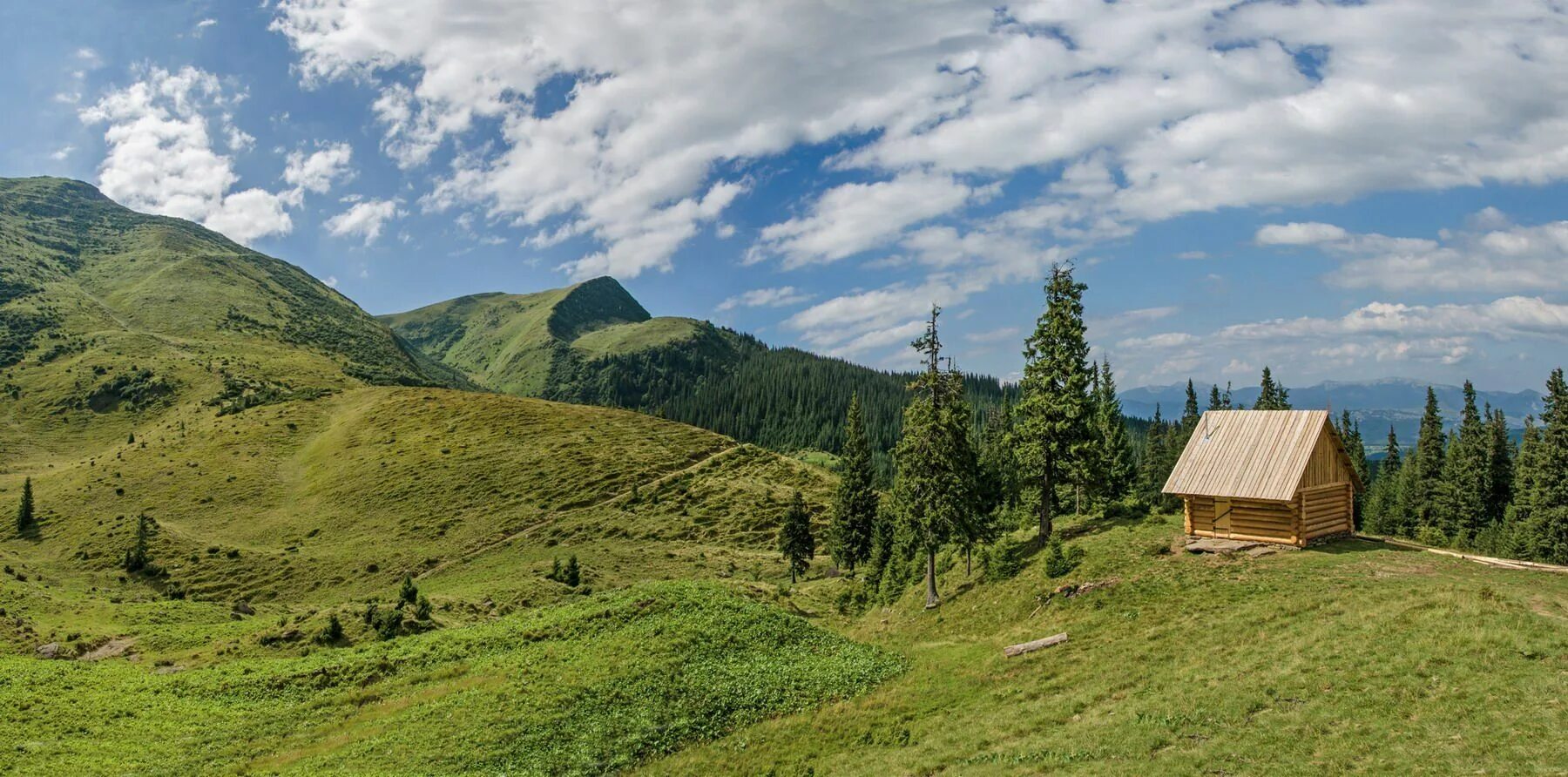 Карпаты Scenery, Farmland, Country roads