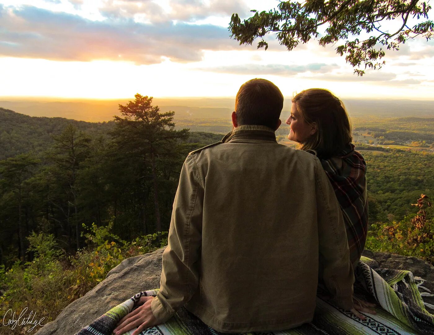 Природа влюбленные фото Chris & Maigan Chillhowee Engagement Shoot :: Behance