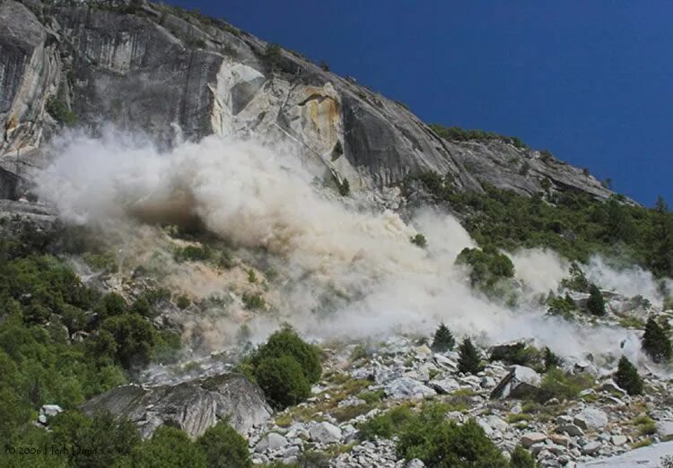 Природные процессы фото How Not to Get Crushed in a Decision-Making Avalanche. Yosemite national park, Y