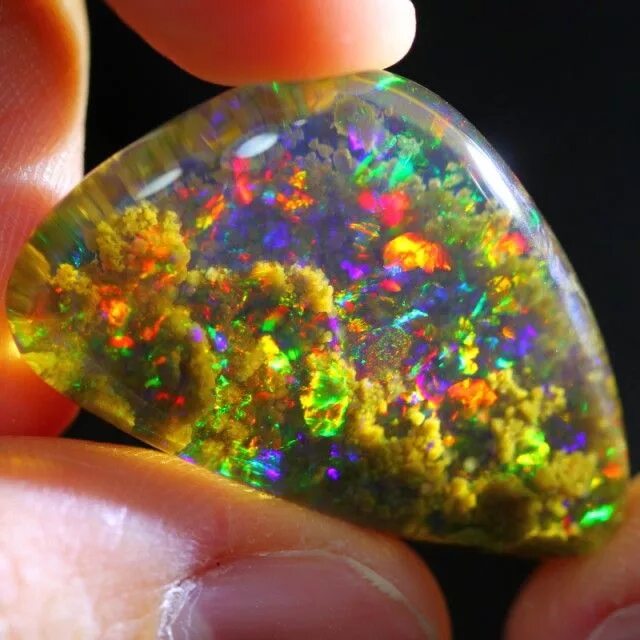 Природный опал фото 29.78Ct ContraLuz Scenic Inclusion Ethiopian Welo Specimen Crystal Opal Minerali