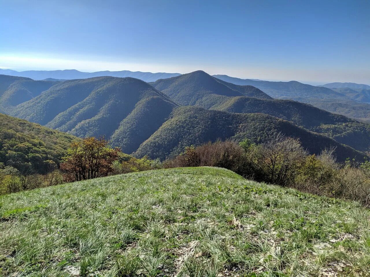 Природный парк маркотх краснодарский край фото Mount Oblego 747 meters, mountain peak, Краснодарский край, природный парк Марко