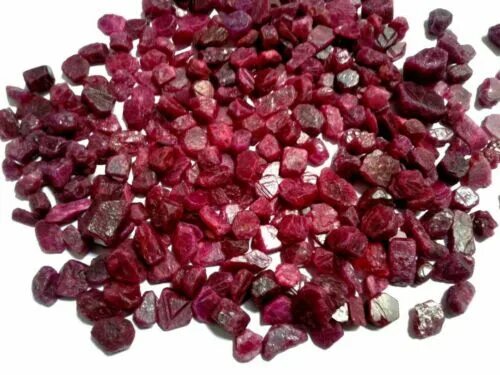 Природный рубин фото GENUINE EARTH MINED 25ct BEAUTIFUL NATURAL RED RUBY BURMA ROUGH GEMSTONE GIFT, e