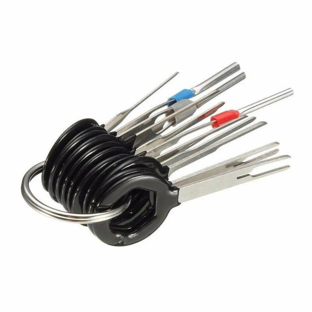 Приспособление для распайки 11pcs/Set Car Wire Terminal Removal Tool Crimp Connector Extractor Release Pin к