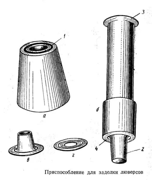 Приспособление для установки люверсов своими руками Инструмент для установки люверсов и его характеристика
