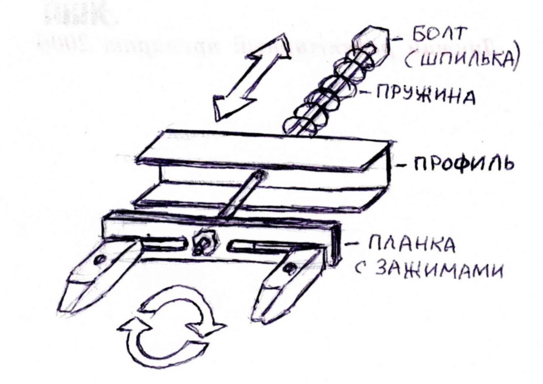 Приспособление для заточки своими руками чертежи Барахолка Ножевой Мастерской