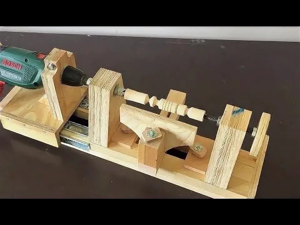 Приспособления для самодельных домашних станков 4 in 1 Drill Press Build Pt2: Disc Sander & Lathe / 4 in 1 Sütun Matkap 2. Bölüm