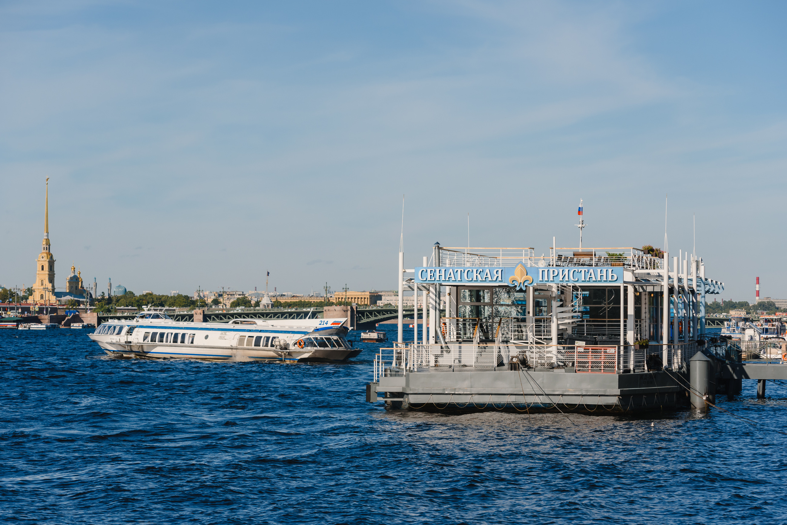 Пристань санкт петербург фото Дворцовая пристань