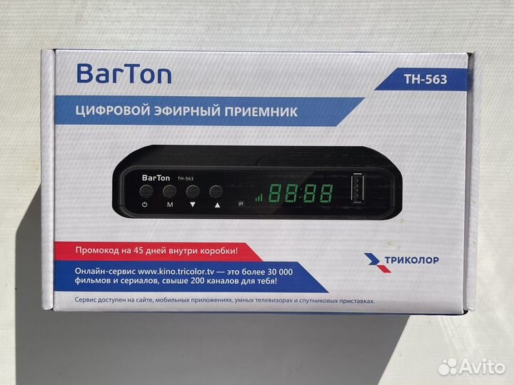 Приставка barton th 563 как подключить Цифровая тв приставка BarTon TH-563, цена 840 руб. - цена, фото на Searche