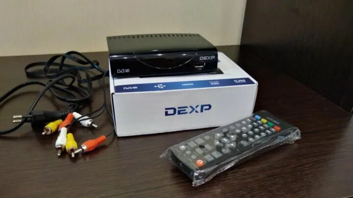 Приставка dexp hd 7789p как подключить Новая приставка для цифрового тв dexp HD 1810Р - купить в Мурино, цена 600 руб.,