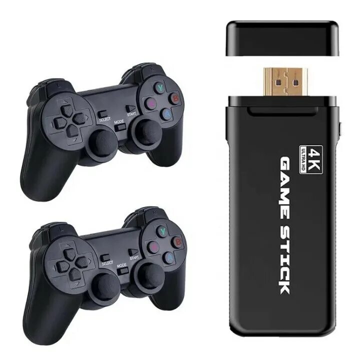 Приставка game stick как подключить Портативная игровая система Game Stick U8 64GB lite (черный) - купить с доставко