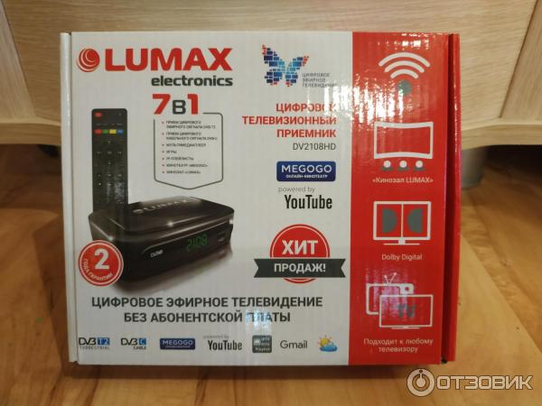 Приставка lumax как подключить интернет Отзыв о Цифровой телевизионный приемник Lumax DV 2108 HD Новое слово в DVB прист