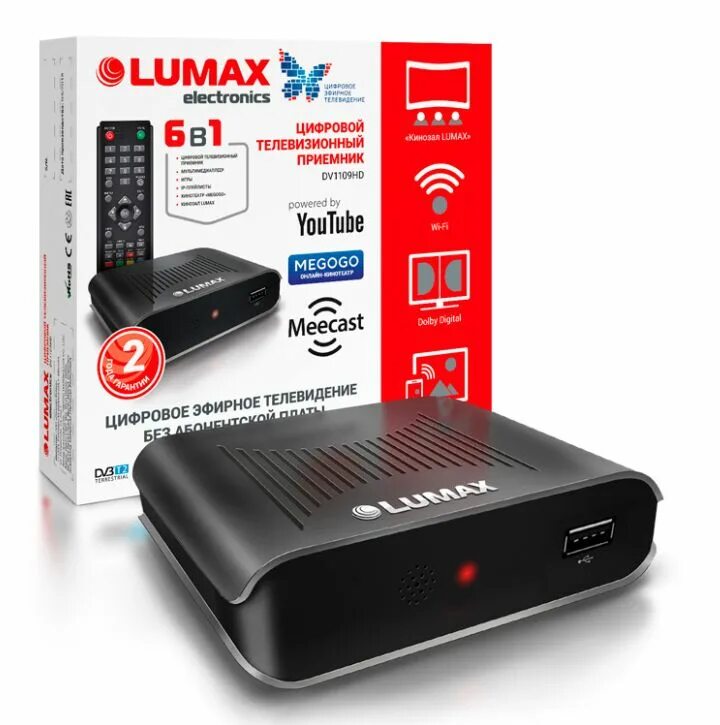 Приставка lumax как подключить интернет ТВ-ресивер Lumax DV1109HD, черный купить по выгодной цене в интернет-магазине OZ