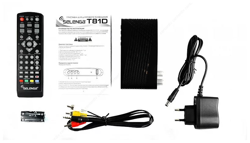 Приставка selenga t81d как подключить ТВ-тюнер Selenga T81D (2xUSB, Ant in, Ant out, HDMI, AV out jack) черный - купит