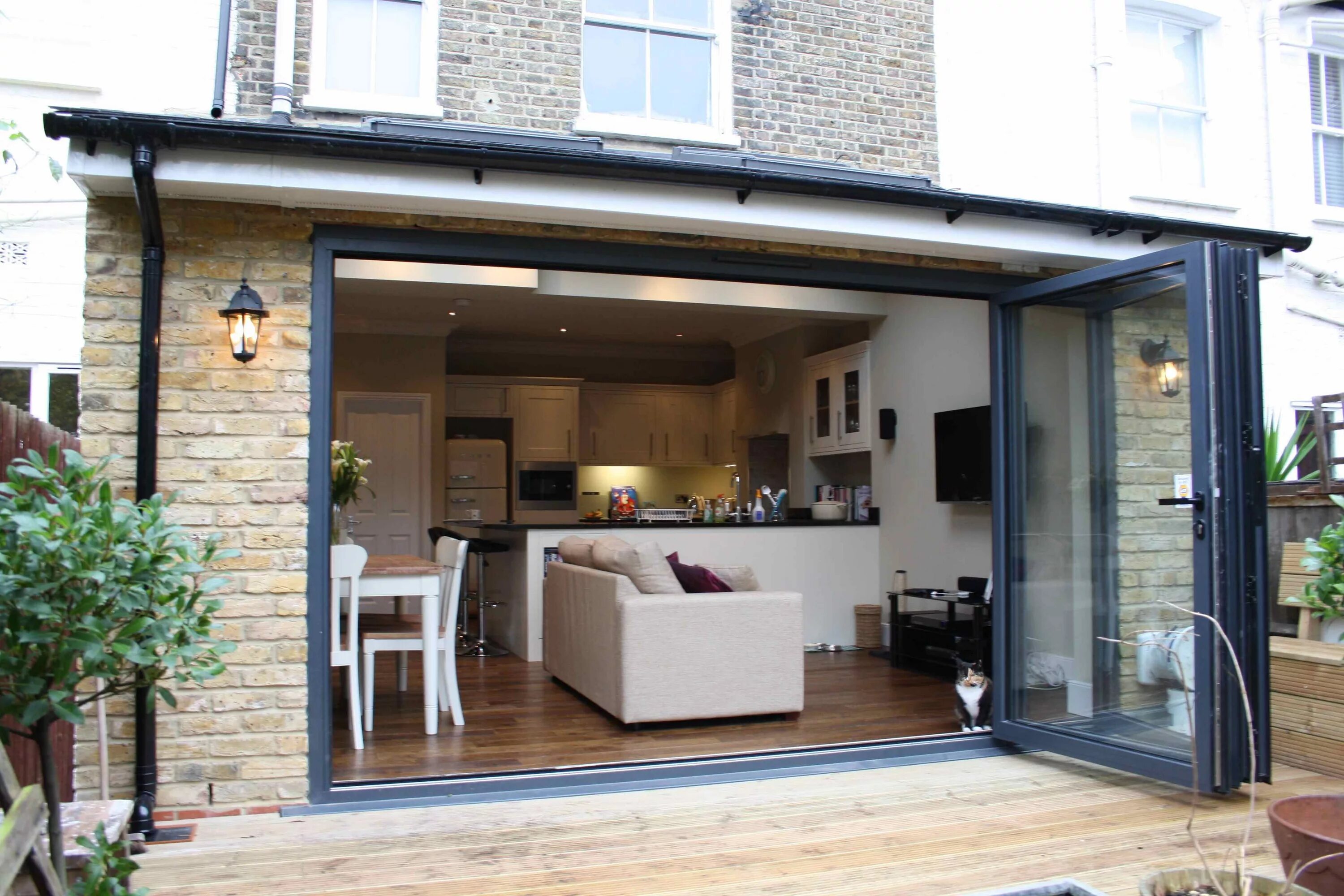 Пристрой к дому дизайн House extension plans, Kitchen diner extension, House extension design
