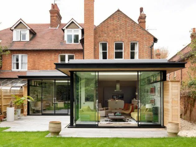 Пристрой к дому дизайн 16 Functional Enclosed Glass Terraces To Enjoy Every Weather Conditions House ex