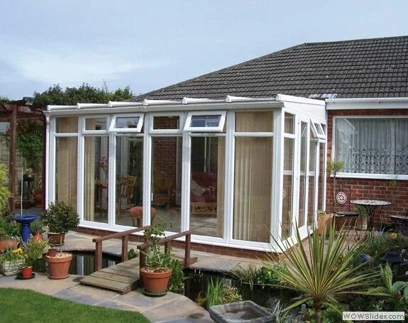 Пристройка зимнего сада к дому фото An Insight on the Types and Materials of Self Build Conservatories - Choose the 