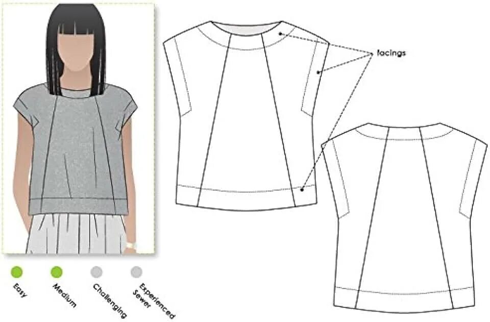 Приталенная футболка женская выкройка Amazon.com: Kwik Sew Patterns For Women