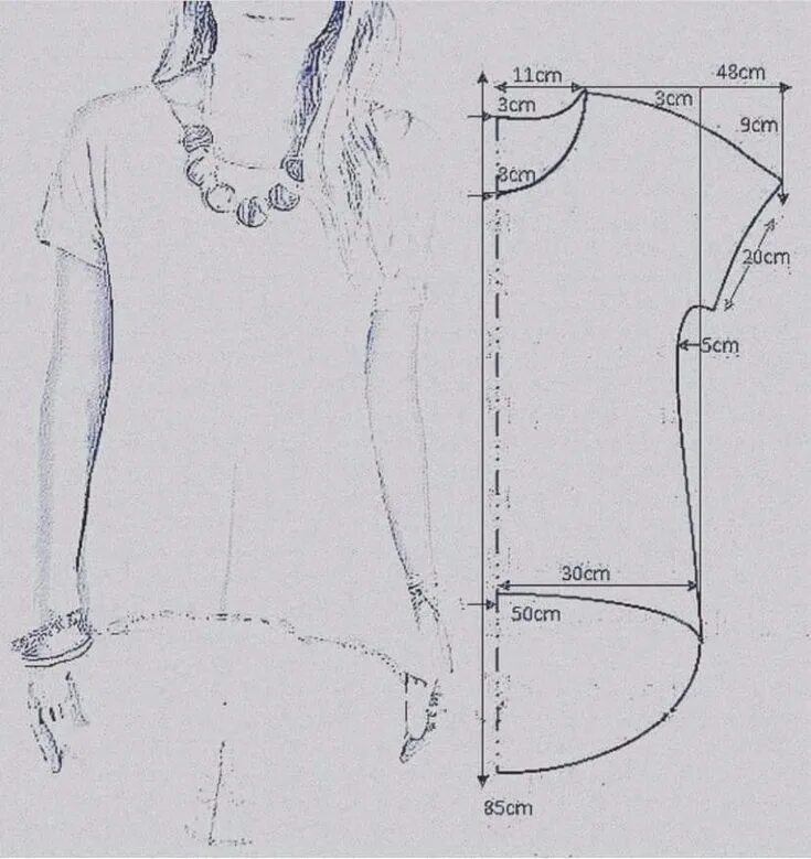 Приталенная футболка женская выкройка Pin on Patrones Top sewing pattern, Kimono sewing pattern, Dress sewing patterns