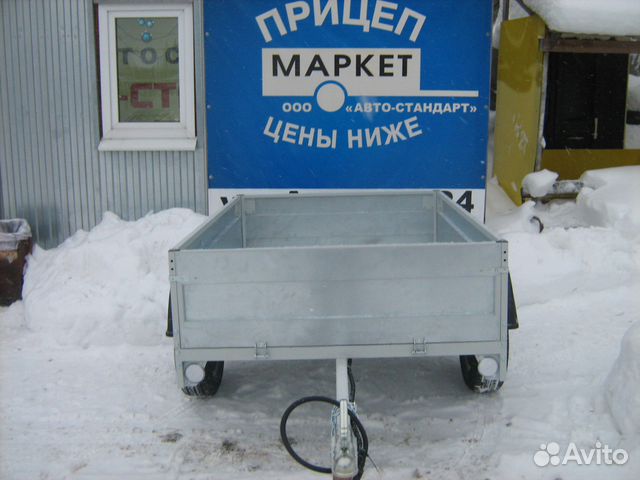 Прицеп маркет ул азина 424 ижевск фото Ижавтоприцеп 7190-14(I) 1850х1220х380 купить в Ижевске Авито