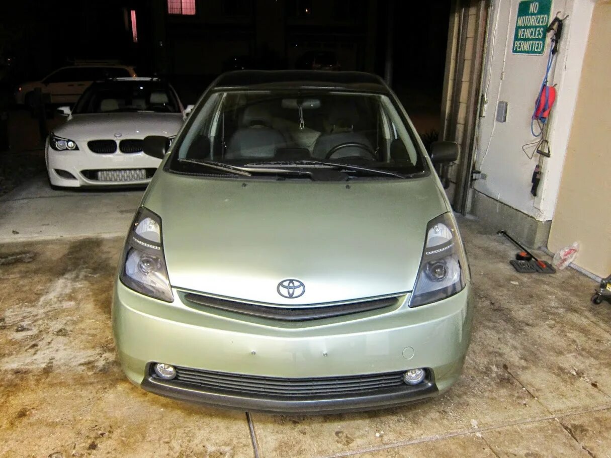 Фары) - Toyota Prius (20), 1,5 л, 2009 года стайлинг DRIVE2