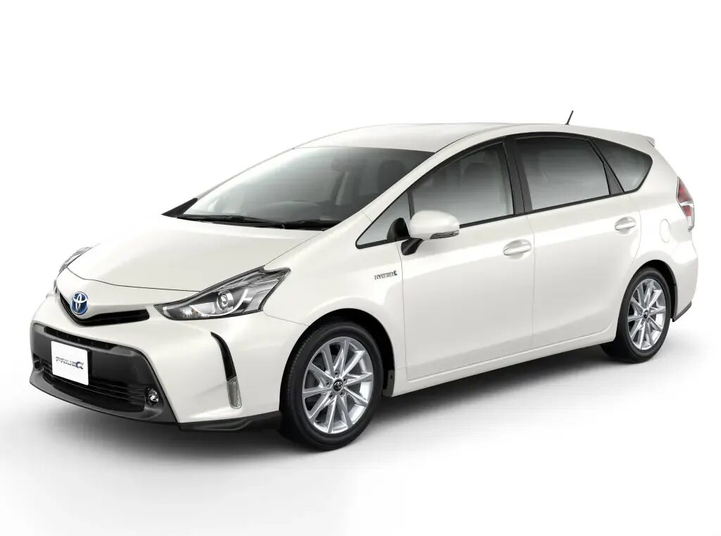 Приус альфа фото Toyota Prius Alpha рестайлинг 2014, 2015, 2016, 2017, 2018, минивэн, 1 поколение