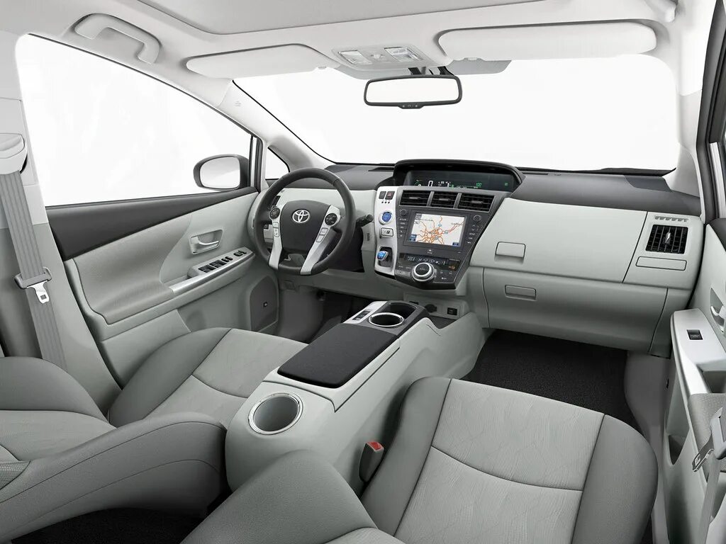 Приус альфа фото салона Toyota Prius+ 2012 Interior Toyota Motor Europe Flickr