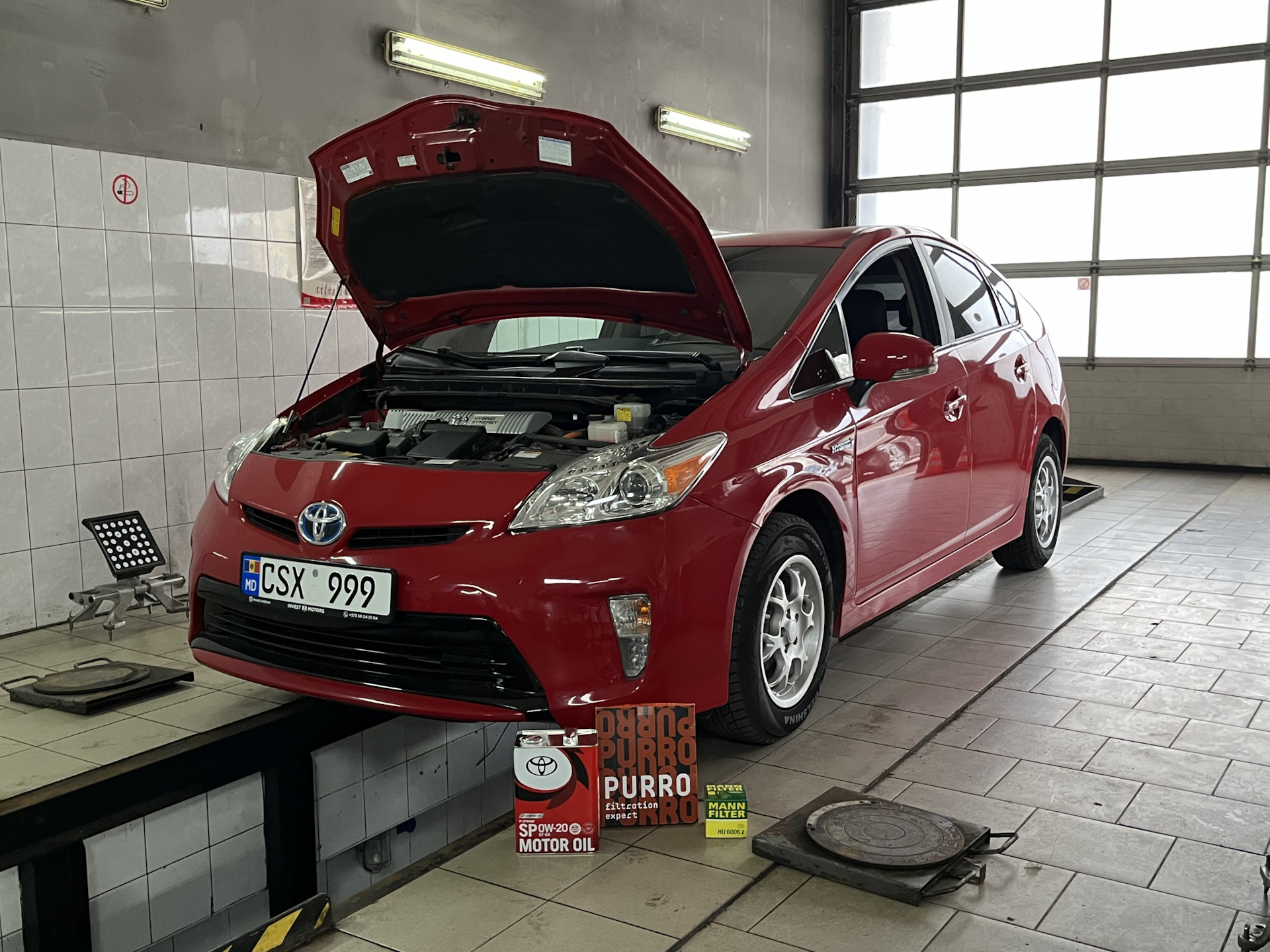 Приус сервис ул репина 7 химки фото 1# Замена моторного масла и фильтра. - Toyota Prius (30), 1,8 л, 2015 года визит