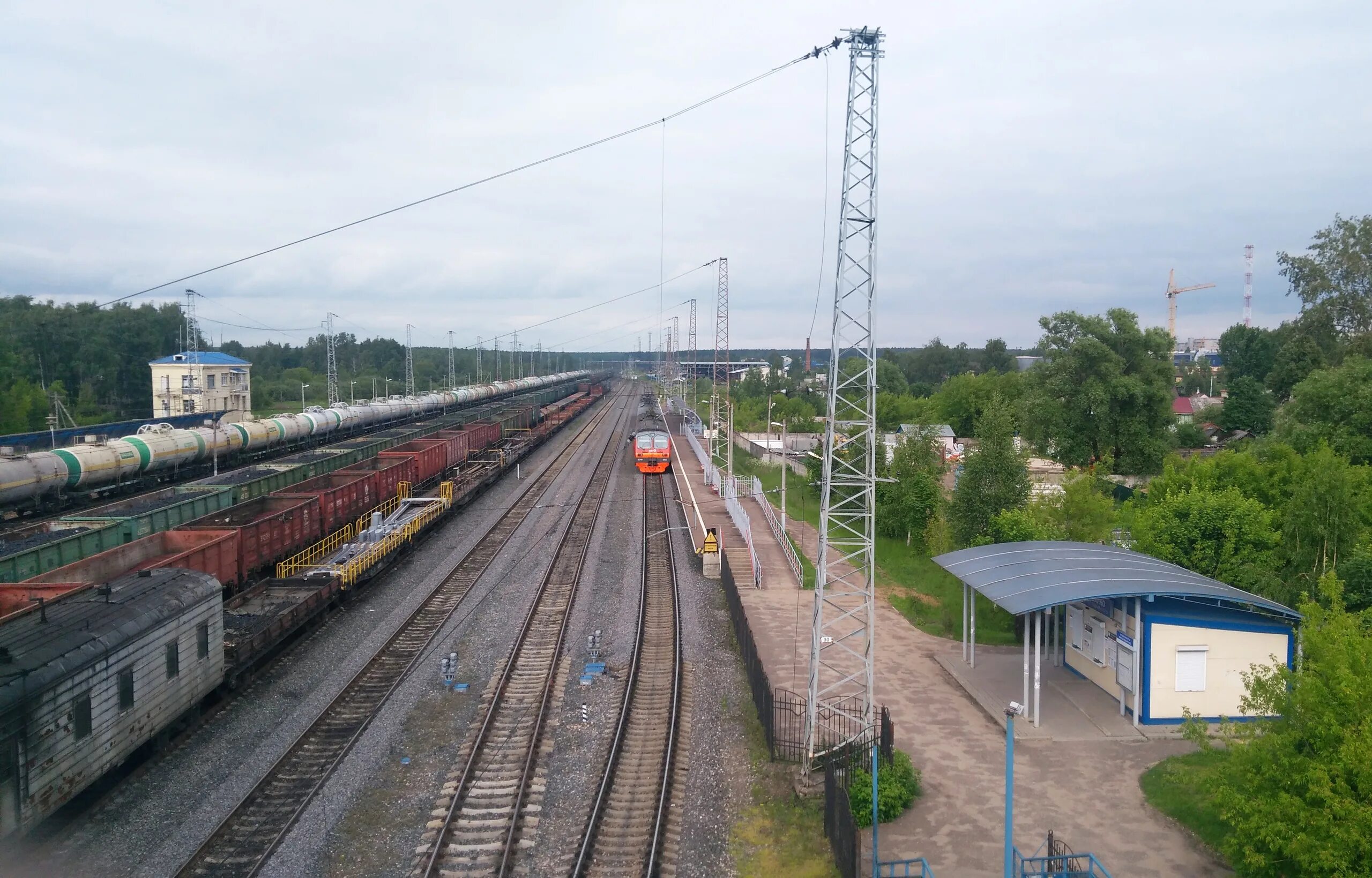 Приволжье станция приволжье 5б фото На внутригородской электричке.. Ярославский транспорт