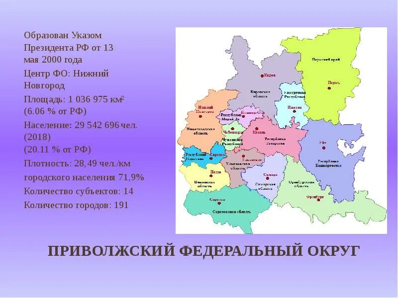 Приволжский федеральный округ фото Столица приволжского округа