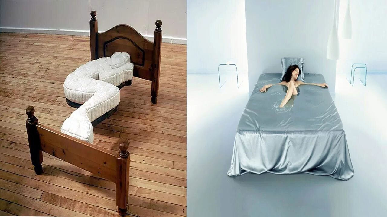 Привязанная кровати фото 14 Awesome Beds You Won't Believe Exist - YouTube