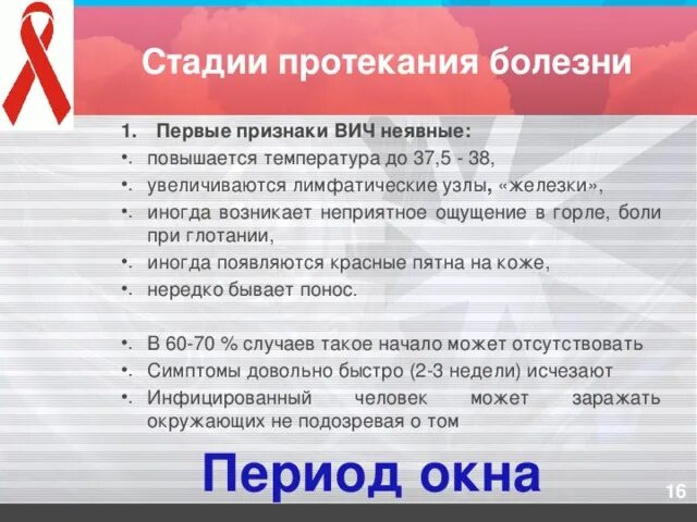 Признаки вич у мужчин фото симптомы Кл. час "СПИД - опасное заболевание"