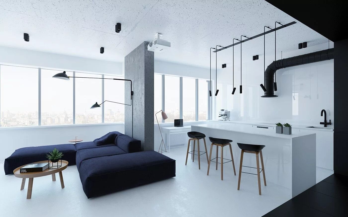 Про дизайн квартир Modern Minimal Homes To Inspire You Small apartment design, Minimalist living ro