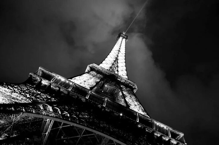 Про фото черное белое Eiffel Tower Paris Black and white Photo Black and white city, White photography