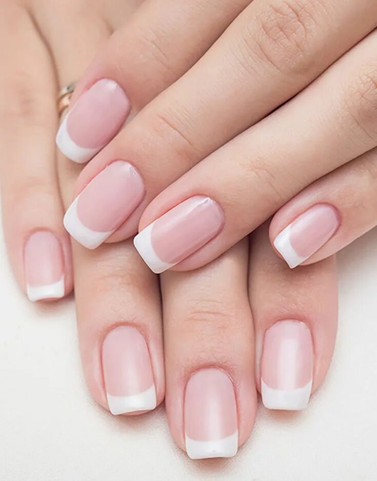 Про френч маникюр French tips Nägel, Haare