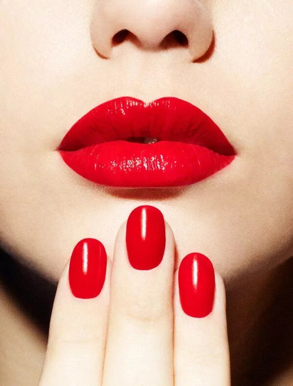 Про маникюр красный Jessica Nails Mx (@JessicaNailsMX) Natural nail care, Red nails, Red lipsticks