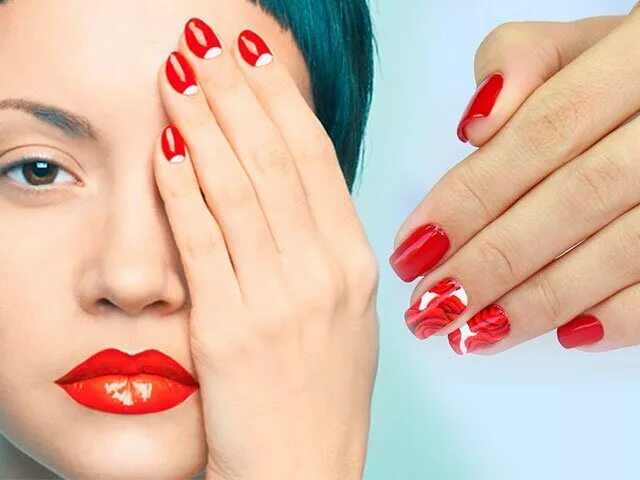 Про маникюр красный Novelties for nail design manicure red