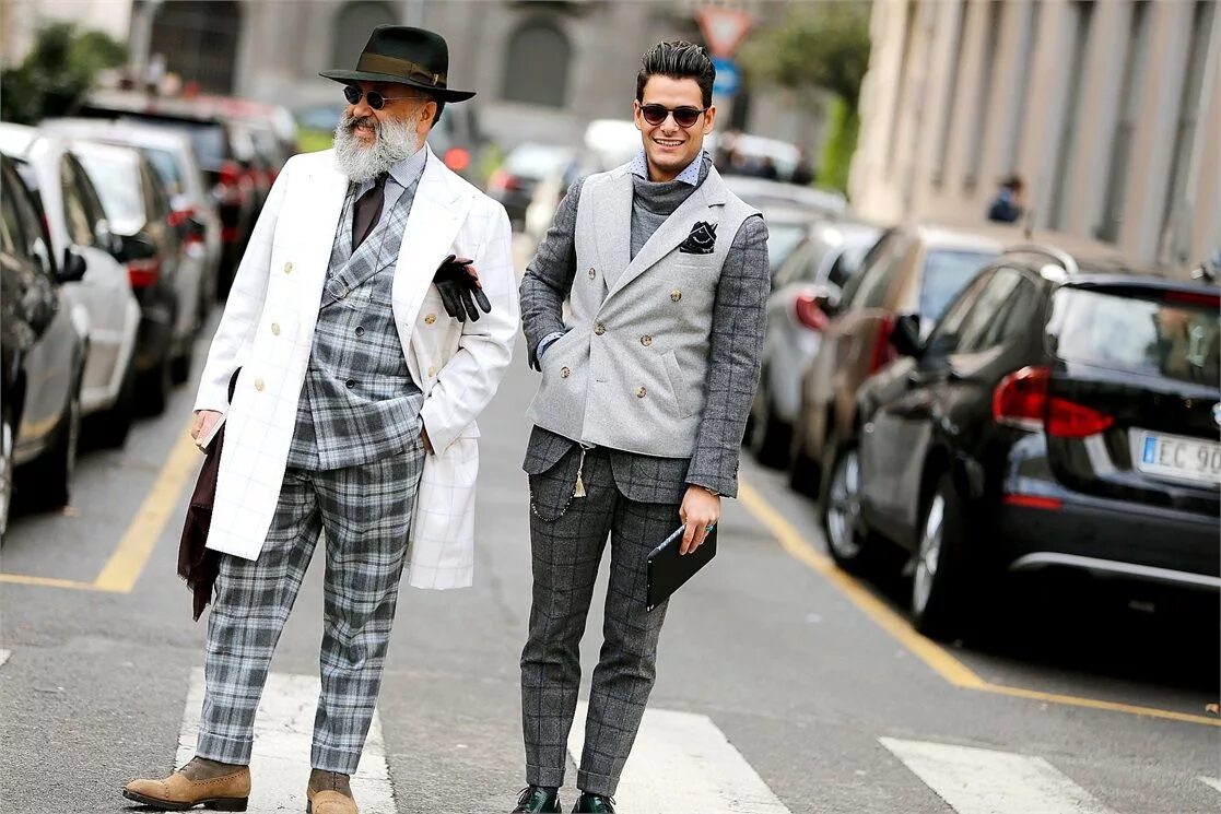 Про мужскую моду Street Style Men's Fashion Week Milan