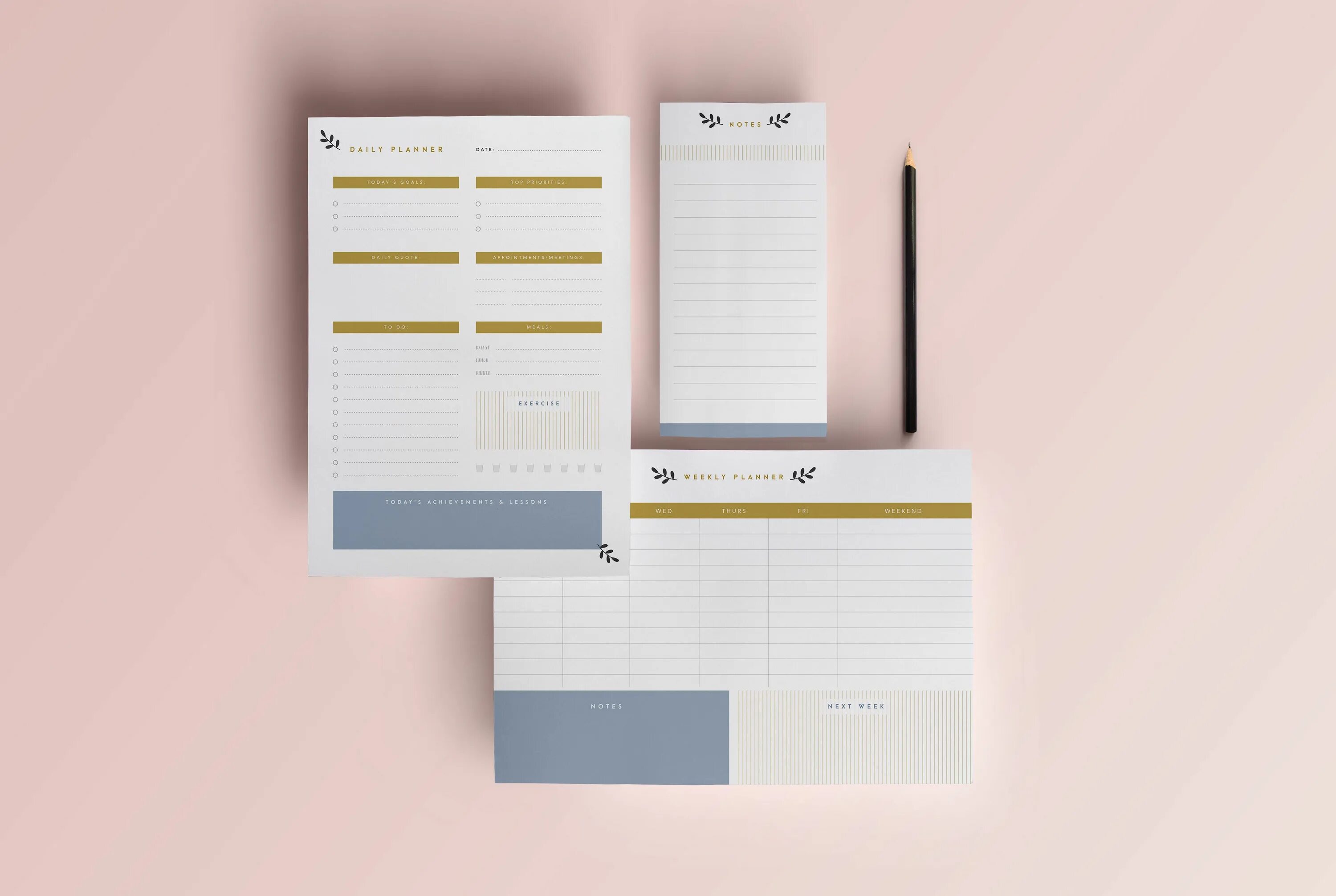 Про планер дизайн интерьера Printable Planner Bundle Planner bundle, Printable planner, Planner