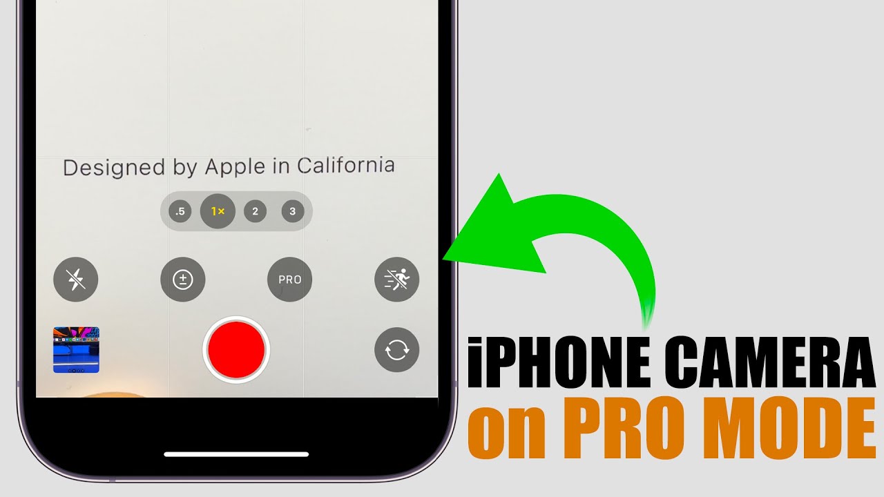 Про режим фото айфон How To ENABLE the PRO Camera Mode on Your iPhone ! - YouTube