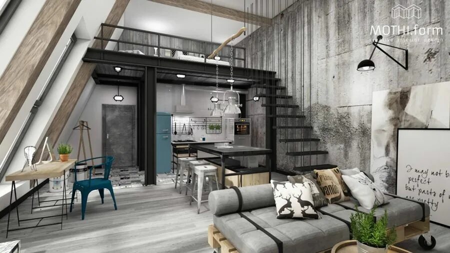 Про стиль лофт Found on Google from trends.archiexpo.com Loft design, Loft interiors, Loft inte